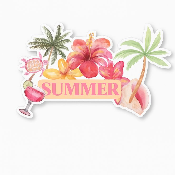 Tropical Summer Bliss Tee