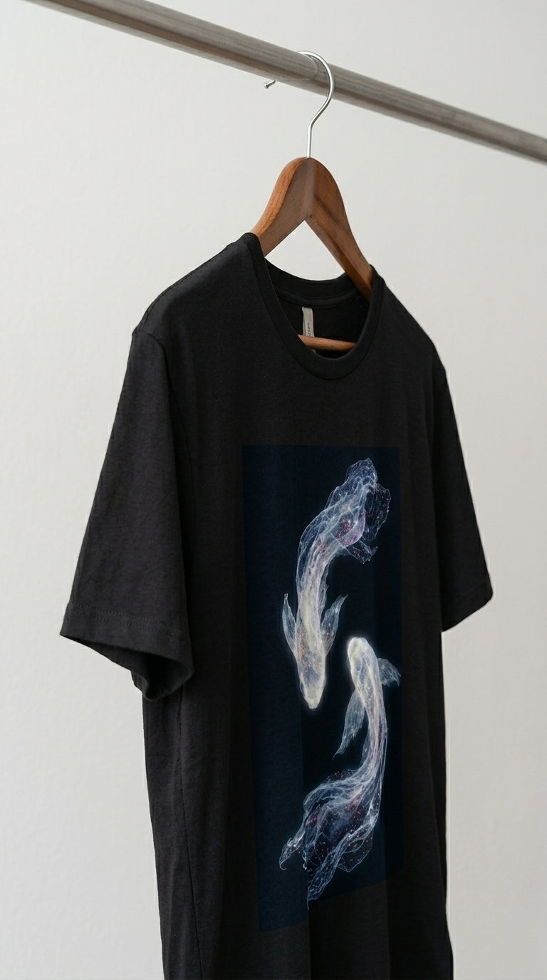 Ethereal Flow Koi Tee