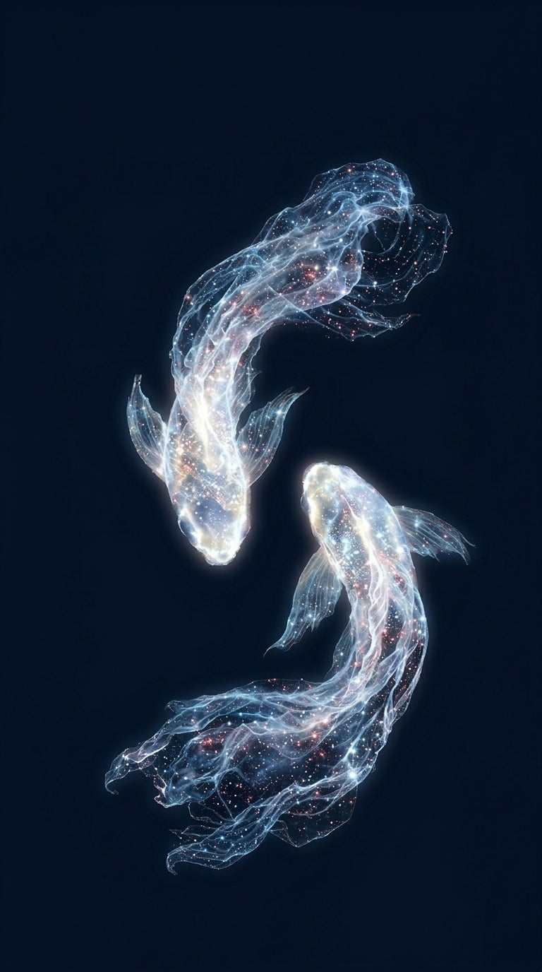 Ethereal Flow Koi Tee