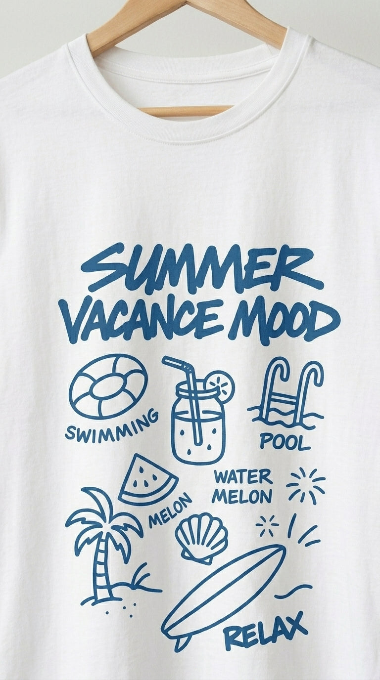 Vacation Mood Graphic Tee