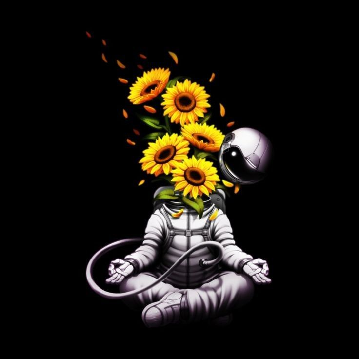 Bloom in Space T-Shirt