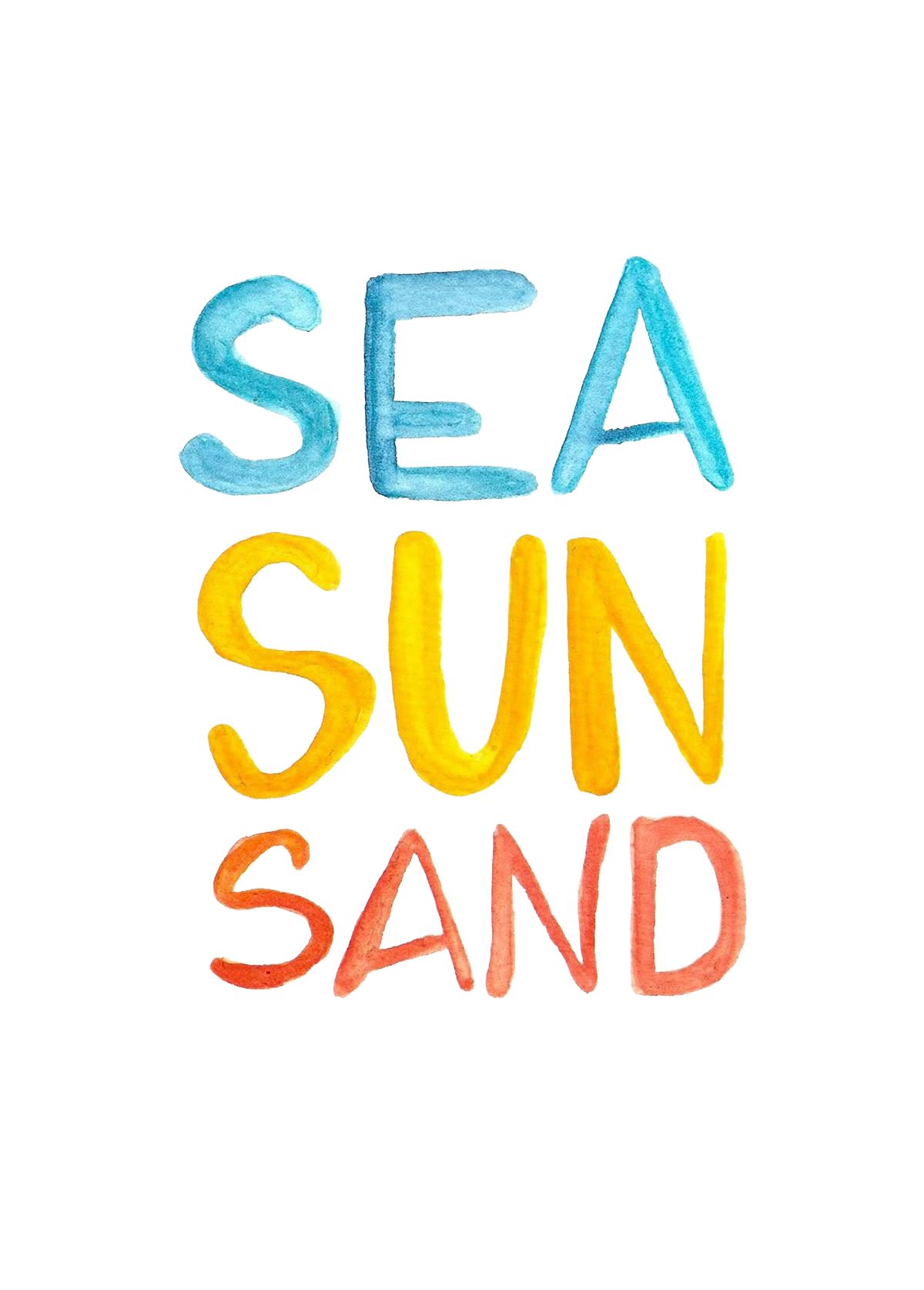 Sea Sun Sand Crop Tee