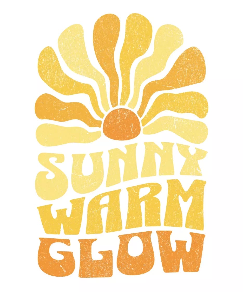 Sunny Warm Glow Crop Tank